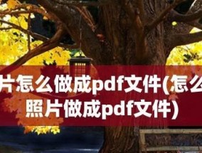 免费图片转PDF软件推荐（简单易用、高效便捷）