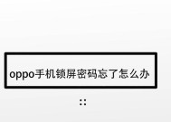 解锁OPPO手机屏幕锁的终极指南（手把手教你破解OPPO手机屏幕锁）