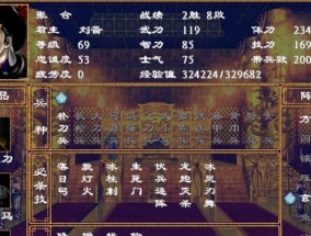 《三国群英传7》武将排名属性全解析（揭秘最强武将）