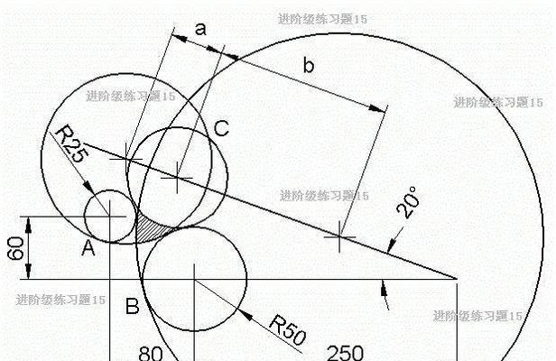 CAD右下角标题栏绘制尺寸详解（学习如何使用CAD软件中的右下角标题栏绘制尺寸）  第1张